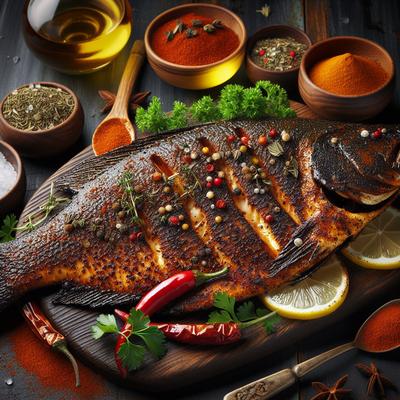 Image of Cajun Style Blackened Catfish