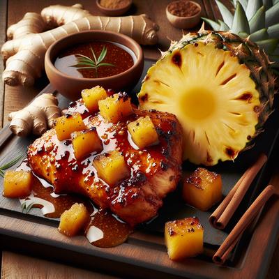 Image of Calypso Rum Pineapple Ginger and Brown Sugar Marinade Glaze