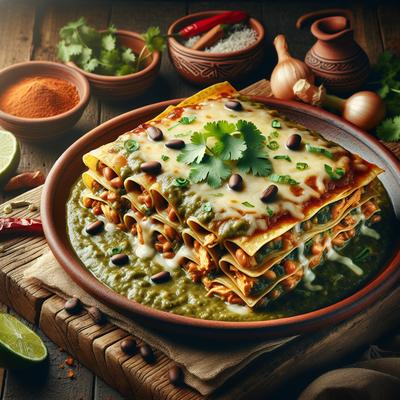 Image of Campbell's Verde Enchilada Casserole