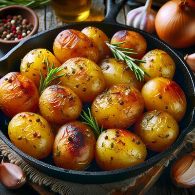 Image of Campfire Potatoes