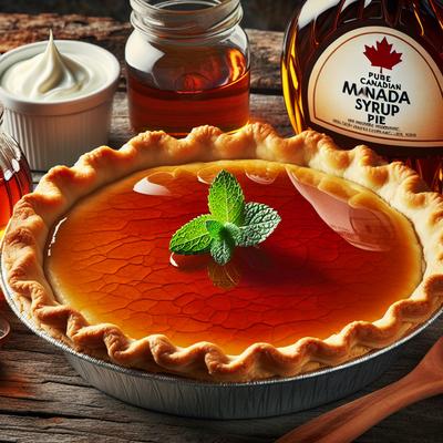 Image of Canadian Maple Syrup Pie