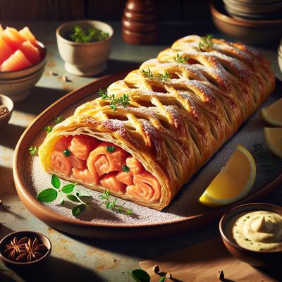 Image of Canadian Salmon Strudels