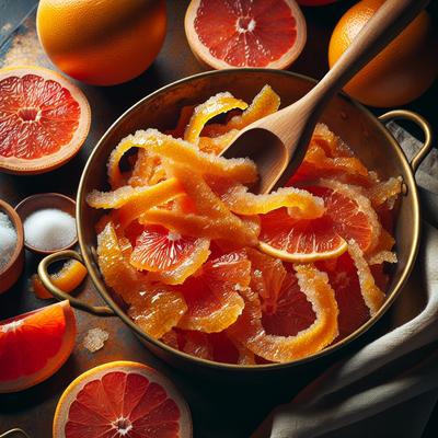 Image of Candied Grapefruit Peel