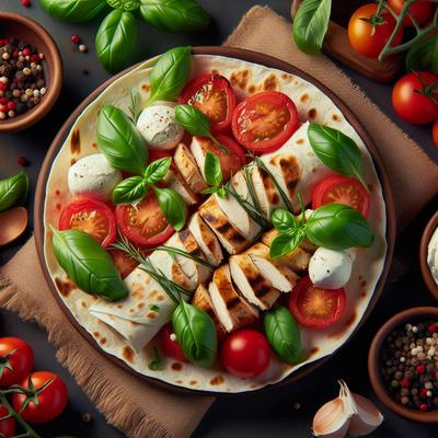 Image of Caprese Chicken Wraps