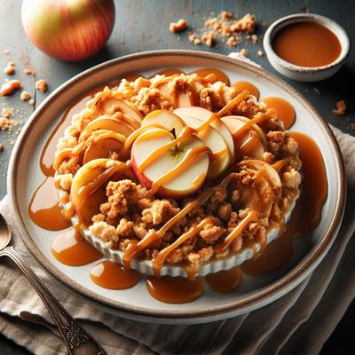 Image of Caramel Apple Streusel Microwave