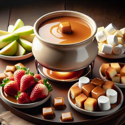 Image of Caramel Fondue for Four