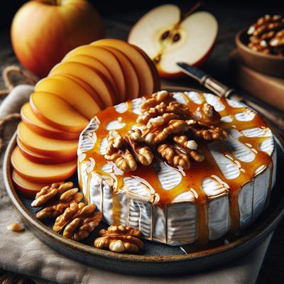 Image of Caramelized Apple and Toasted Walnut Brie