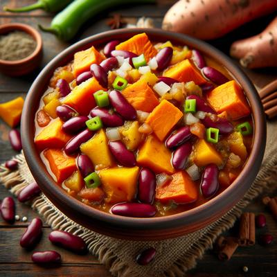 Image of Caribbean Sweet Potato Bean Stew