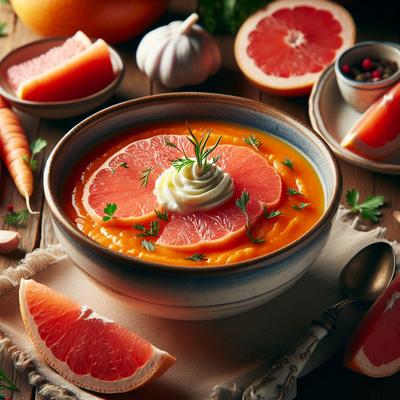 Image of Carrot and Grapefruit Soup
