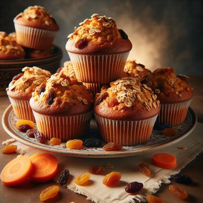 Image of Carrot Raisin Bran Muffins