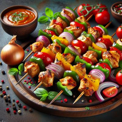 Image of Catherine's Tangy Chicken Kabobs