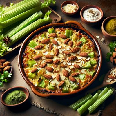 Image of Celery Almond Casserole