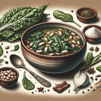 Image of Chard and White Bean Soup