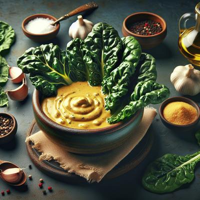 Image of Chard in Dijon Mustard Sauce