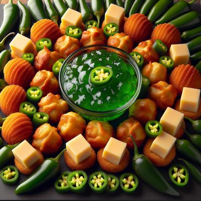 Image of Cheese Bites with Jalapeno Jelly