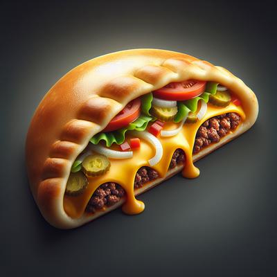 Image of Cheeseburger Calzones