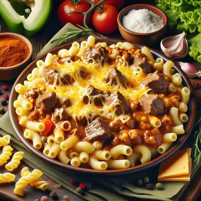 Image of Cheesy Beef and Macaroni Goulash
