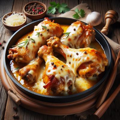 Image of Cheesy Chicken Legs