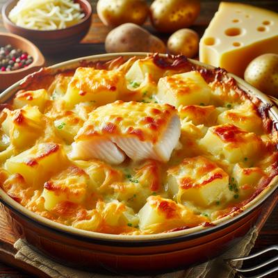 Image of Cheesy Fish Potato Casserole