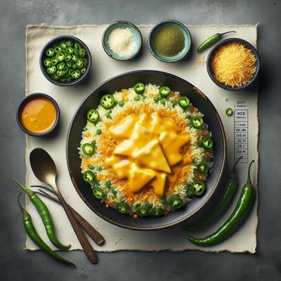 Image of Cheesy Green Chili Rice