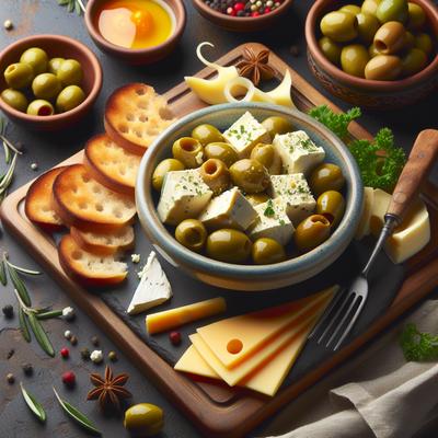 Image of Cheesy Olive Appetizers