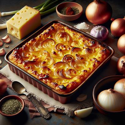 Image of Cheesy Onion Bake