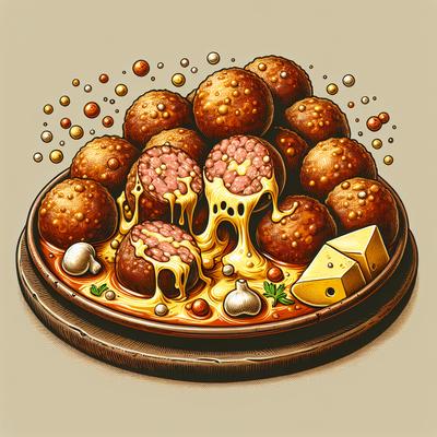 Image of Cheesy Sausage Meatballs