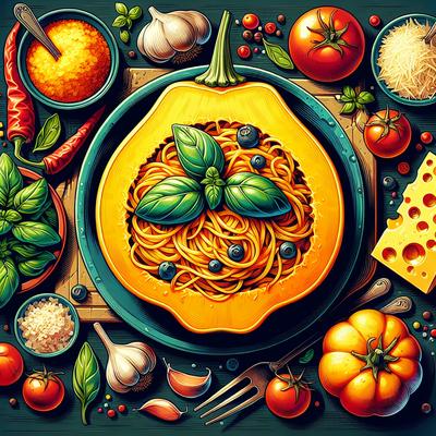 Image of Cheesy Spaghetti Squash