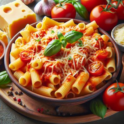 Image of Cheesy Tomato Pasta