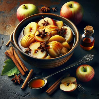Image of Chef Boy I Be Illinois Maple Stewed Apples