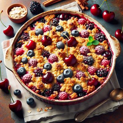 Image of Cherry Berry Crisp