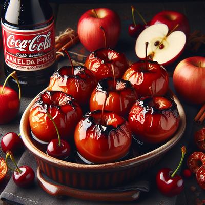 Image of Cherry Cola Baked Apples