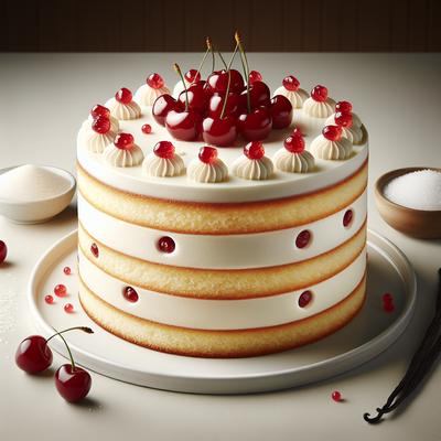 Image of Cherry Vanilla Cake