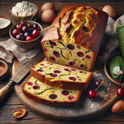 Image of Cherry Zucchini Bread