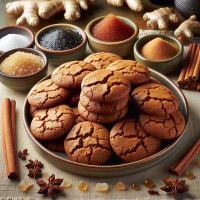 Image of Chewy Ginger Molasses Cookies