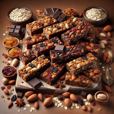 Image of Chewy Granola Bars Vegan Gluten Free Egg Free Dairy Free