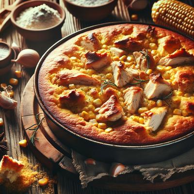Image of Chicken and Cornbread Bake