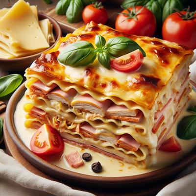 Image of Chicken and Ham Lasagna