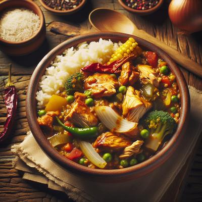 Image of Chicken and Rice Stew Gone Wild
