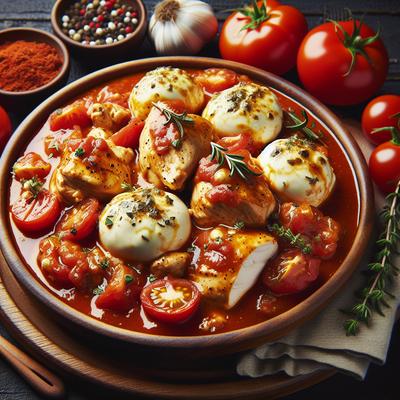 Image of Chicken Bocconcini with Delicious Chunky Sauce