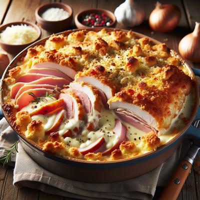 Image of Chicken Cordon Blue Casserole 5fix
