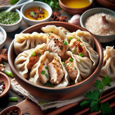 Image of Chicken Filled Dumplings