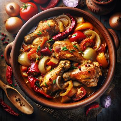 Image of Chicken Ghiveci Romanian Braised Chicken