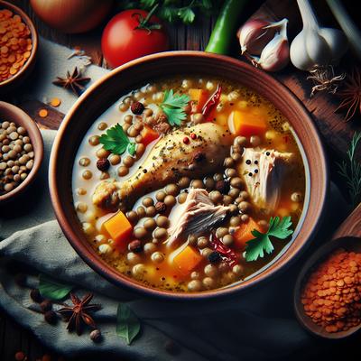 Image of Chicken Lentil Soup
