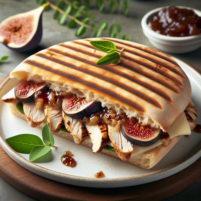 Image of Chicken Panini with Fig Jam