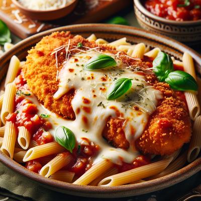 Image of Chicken Parmesan with Whole Wheat Pasta