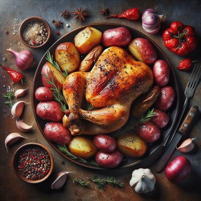Image of Chicken Roasted Red Potatoes