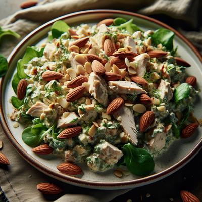 Image of Chicken Salad Spread with Smoked Almonds