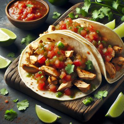 Image of Chicken Salsa Tacos