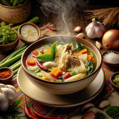 Image of Chicken Soup Philippine Style